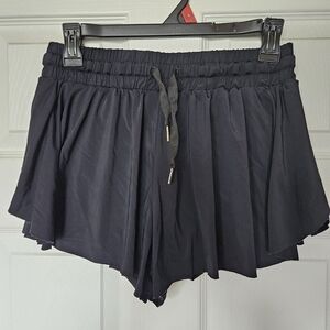 Black Butterfly Shorts